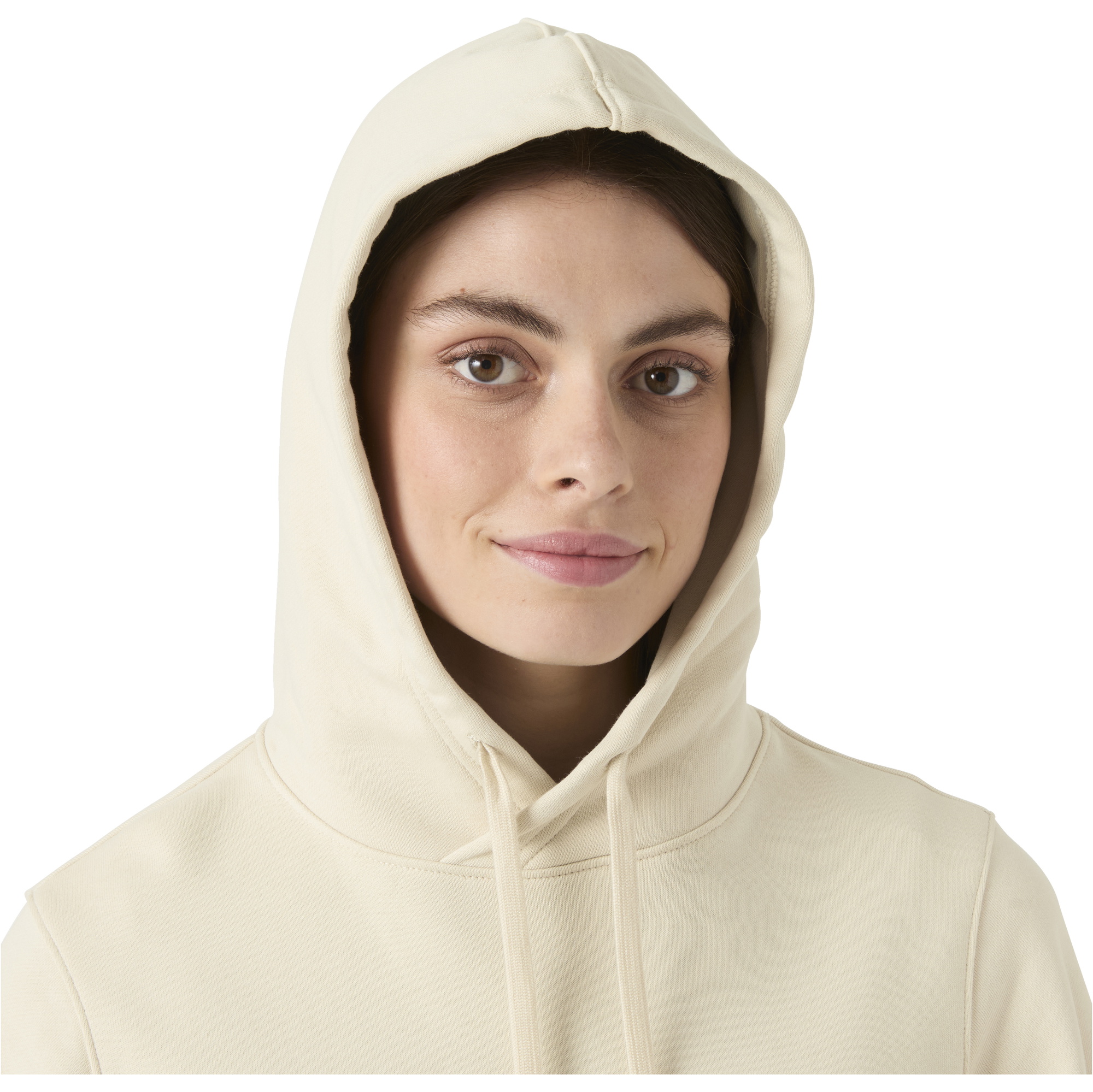 2026 Helly Hansen Womens Core Graphic Hoodie 54522 - Cream